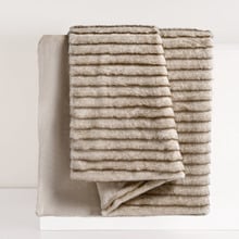 Nara Faux Fur Throw